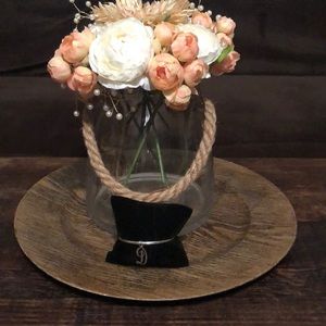 Elegant Sterling Silver Charm Bangle Bracelet